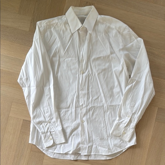 Prada Men’s White Button Down Shirt Size 41